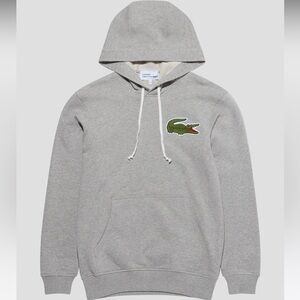 Comme des Garçons x Lacoste giant croc sweatshirt hoodie